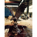bronze foundry metal craft animal garden decoration eagle